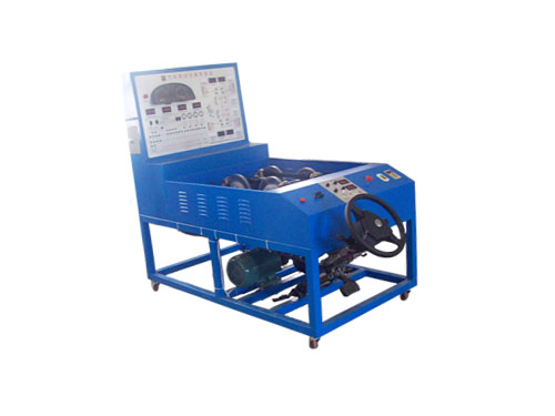 汽車教學(xué)教具:汽車ABS控制器故障仿真實驗臺(圖1) 汽車ABS仿真實驗臺